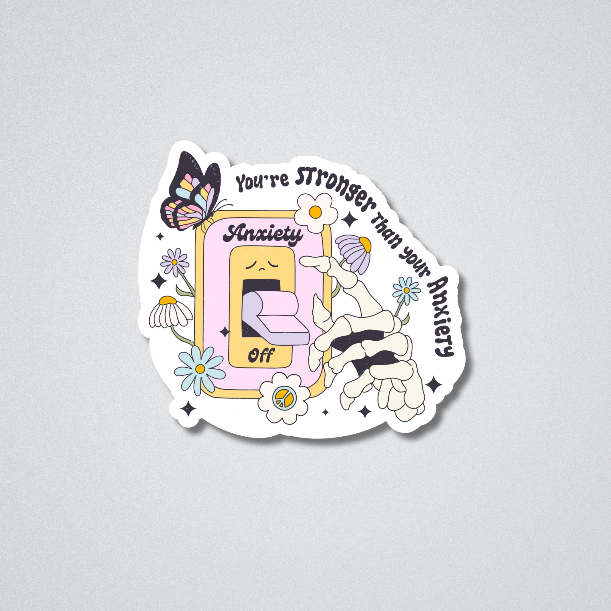 Mental Health Vinyl Waterproof Sticker Bundle
