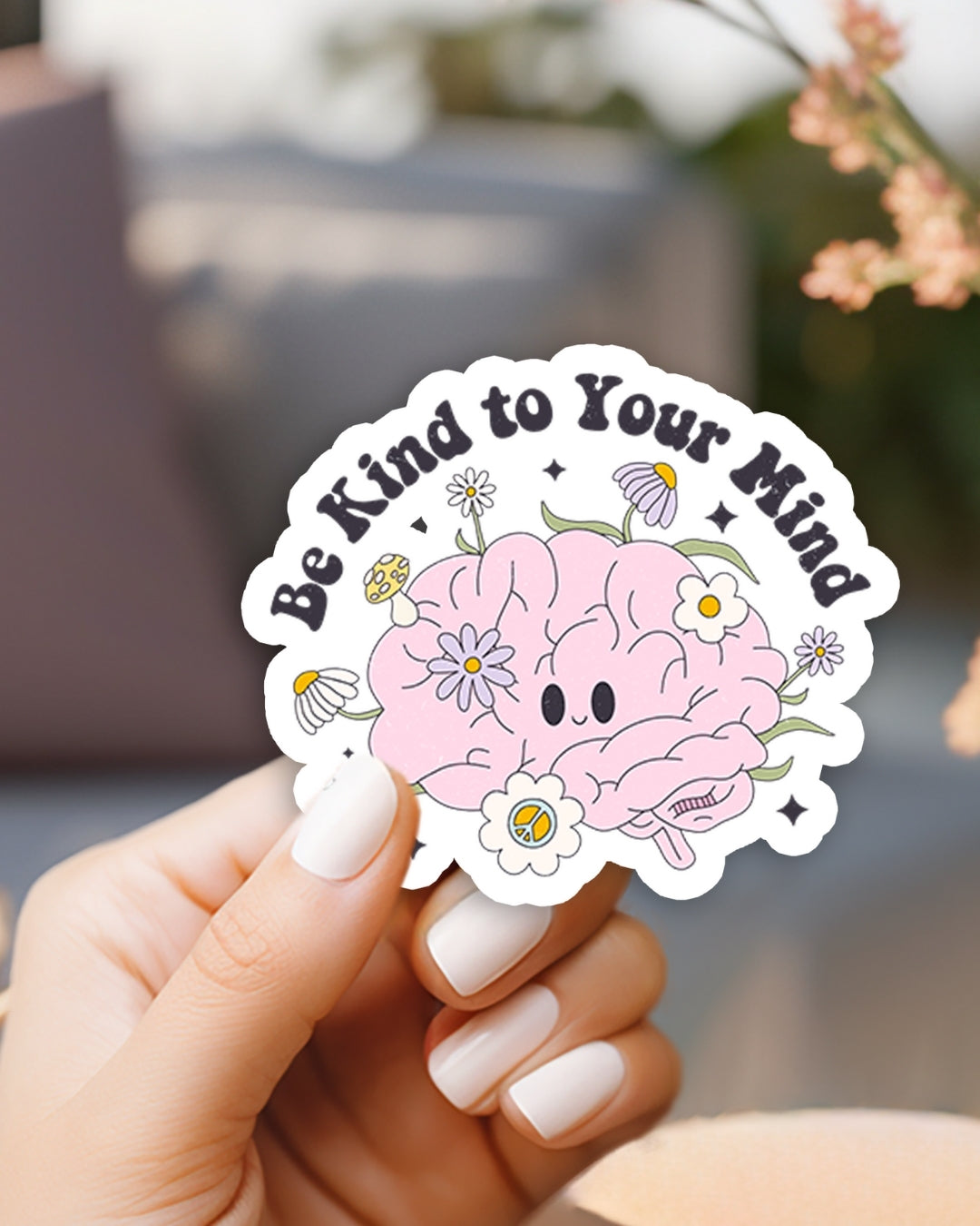 Mental Health Vinyl Waterproof Sticker