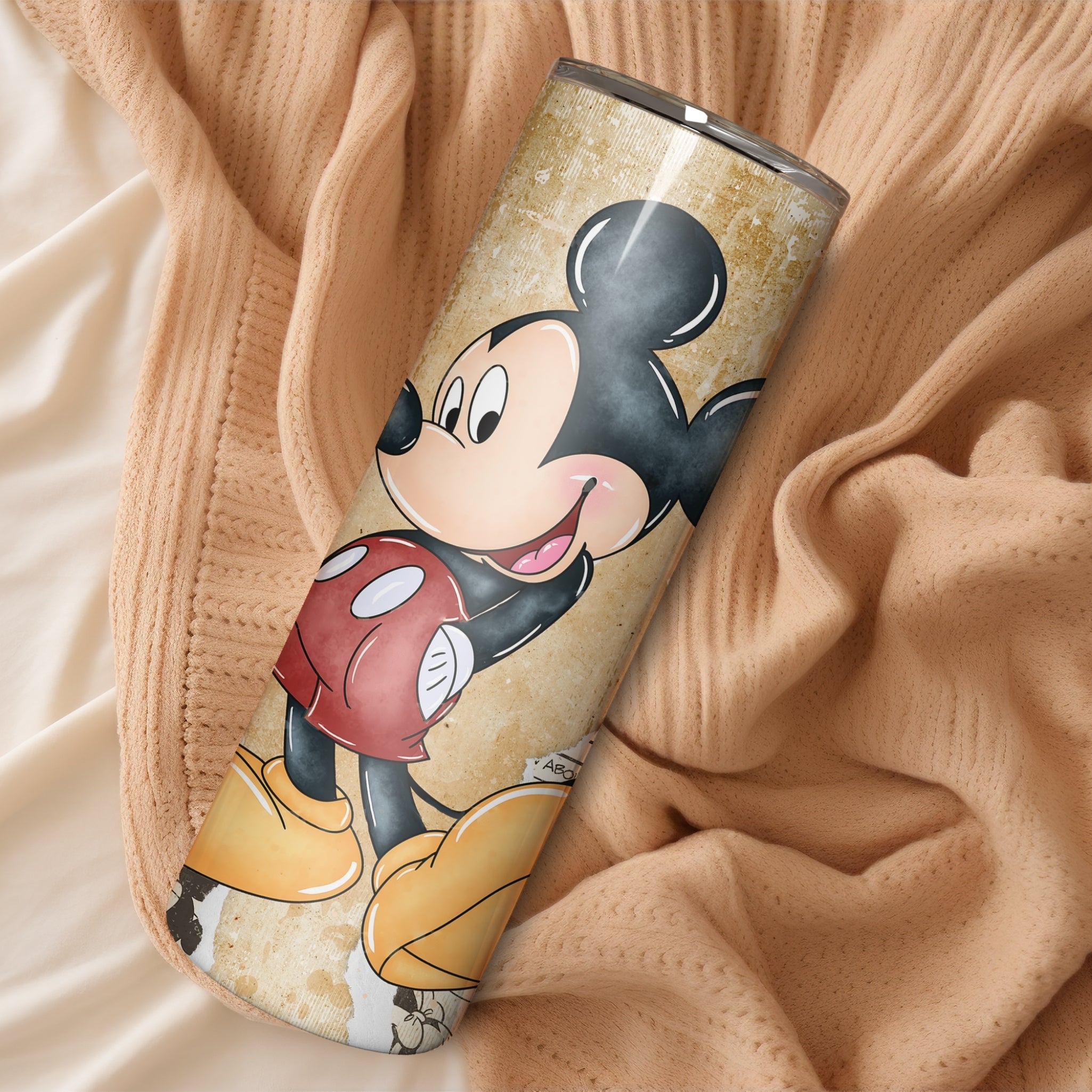 Mickey Mouse Themed Stainless Steel Vacuum Insulated Tumbler