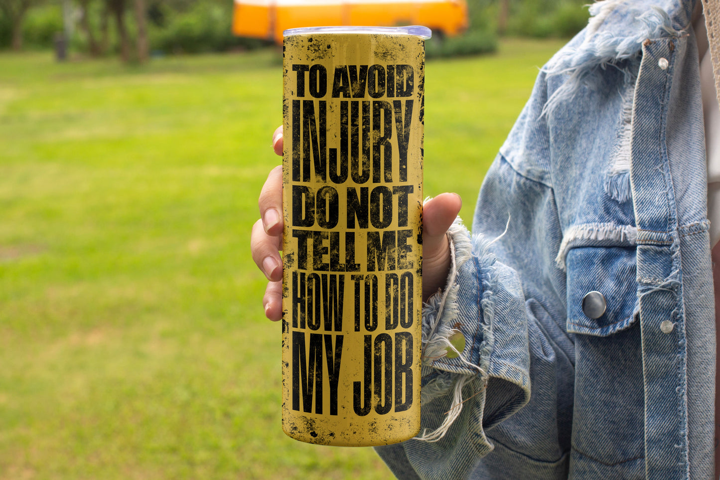 Office Sarcasm Themed Stainless Steel Vacuum Insulated Tumbler