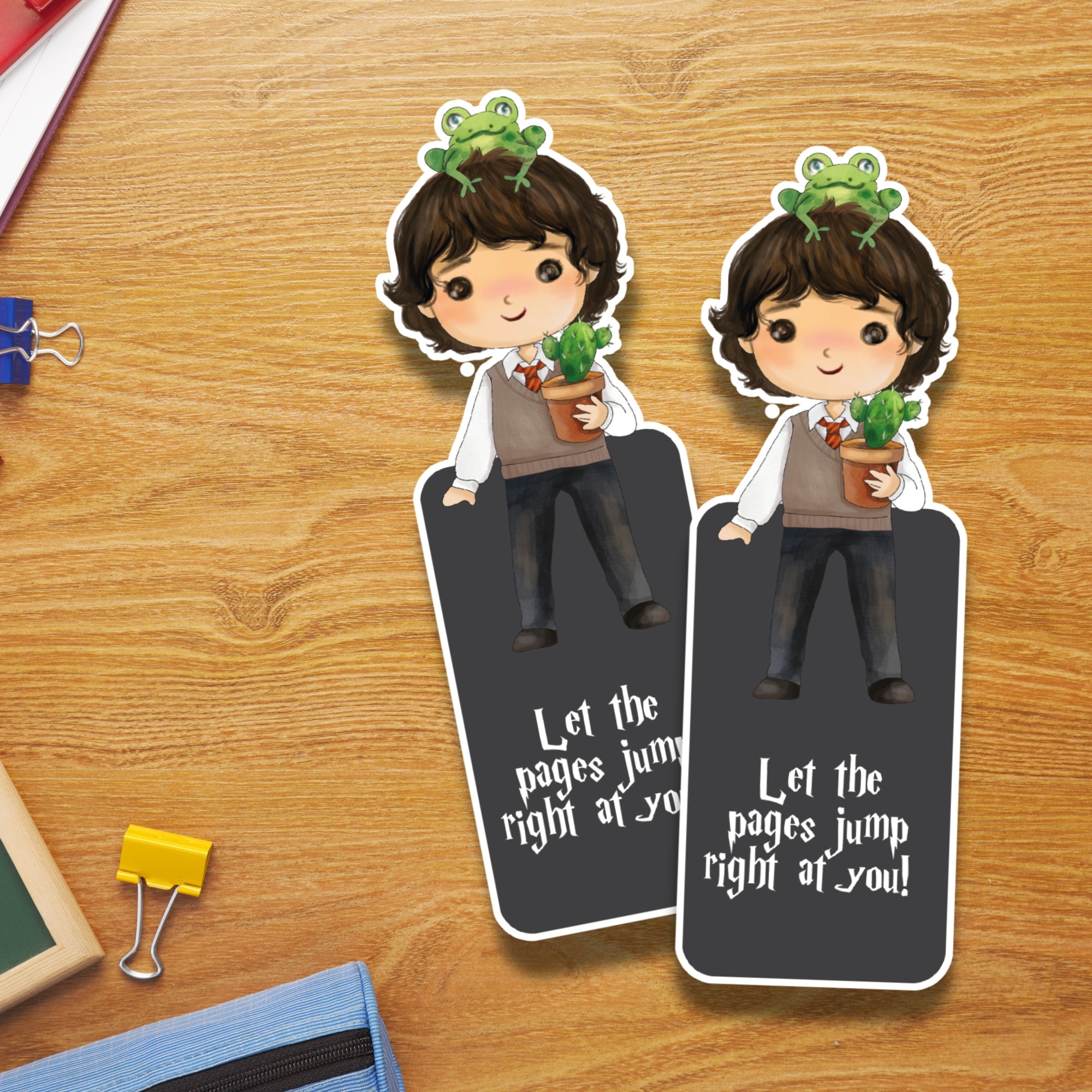 Harry Potter Characters Laminated Bookmark