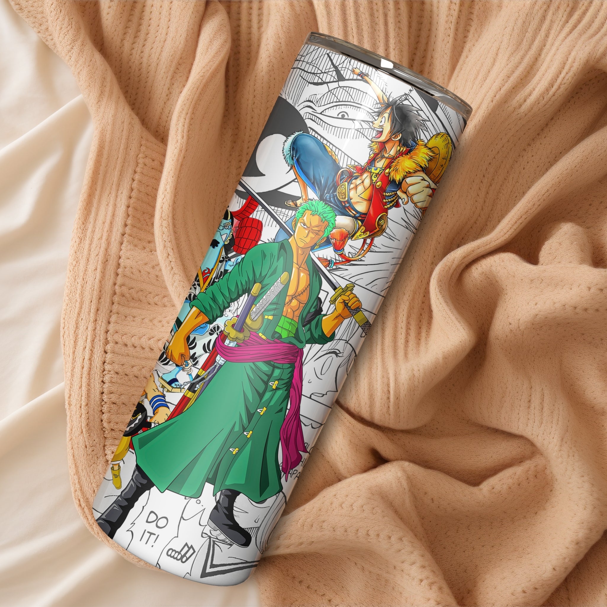 One Piece Themed Stainless Steel Vacuum Insulated Tumbler