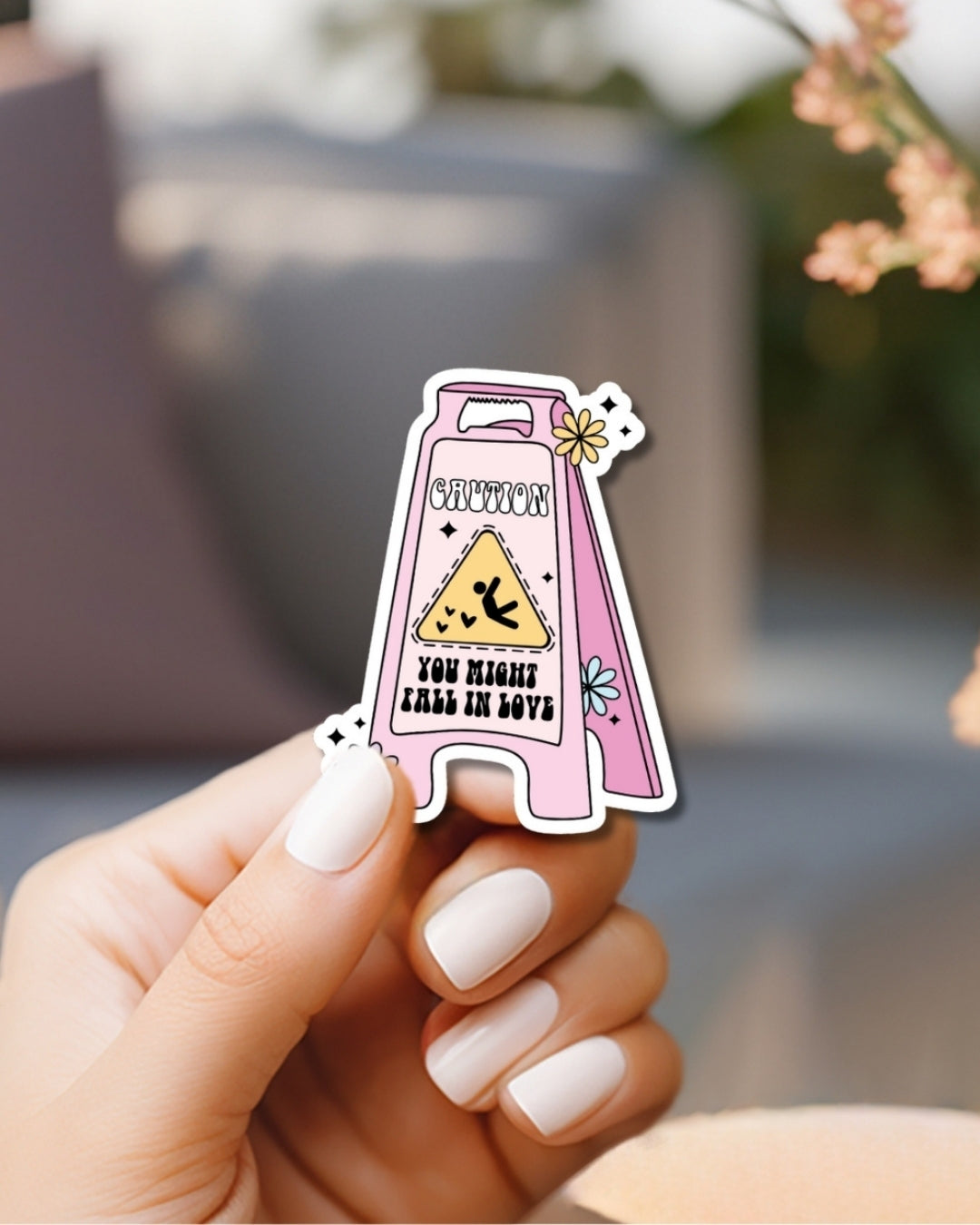 You Might Fall In Love Vinyl Waterproof Sticker