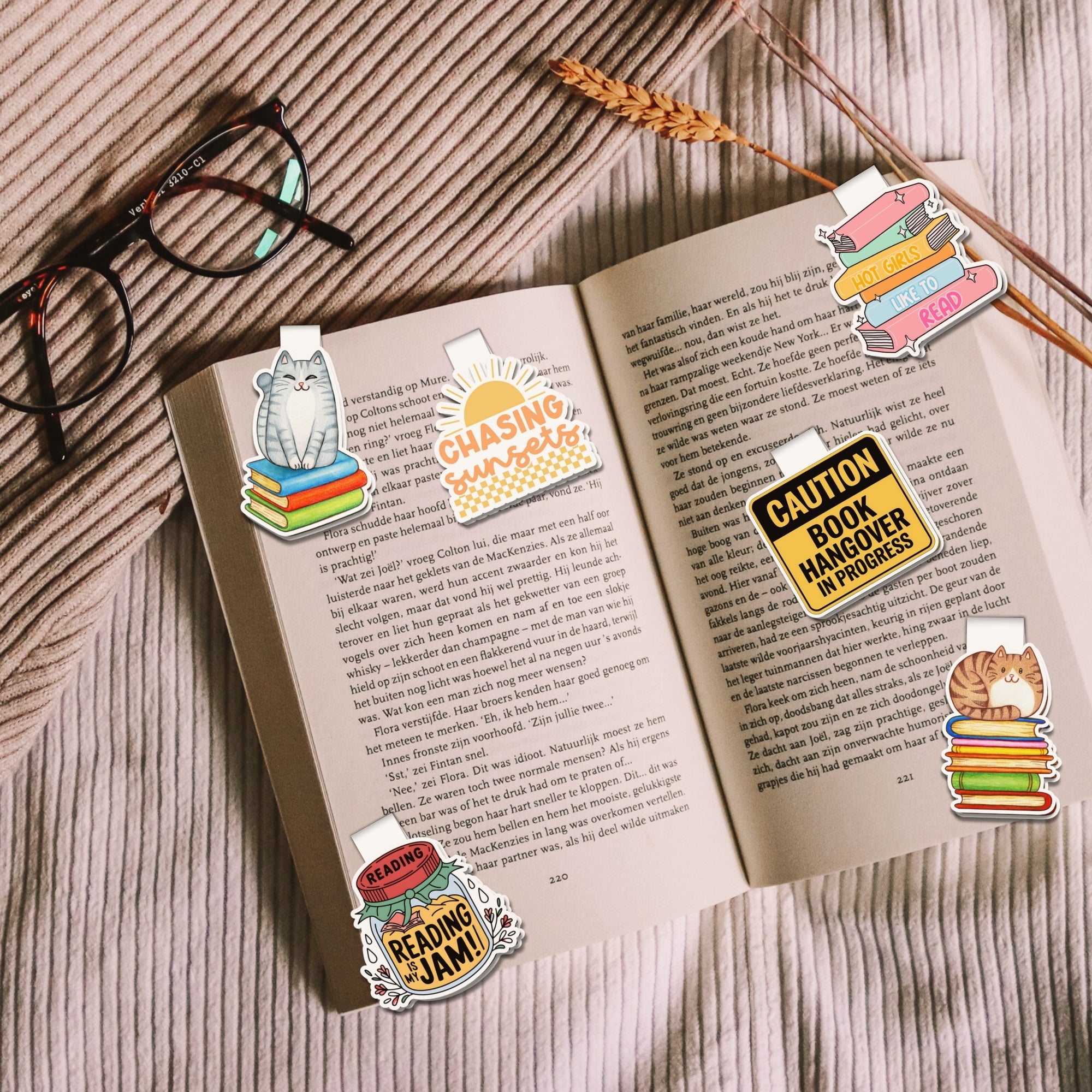 Paper Trails Magnetic Bookmarks Bundle