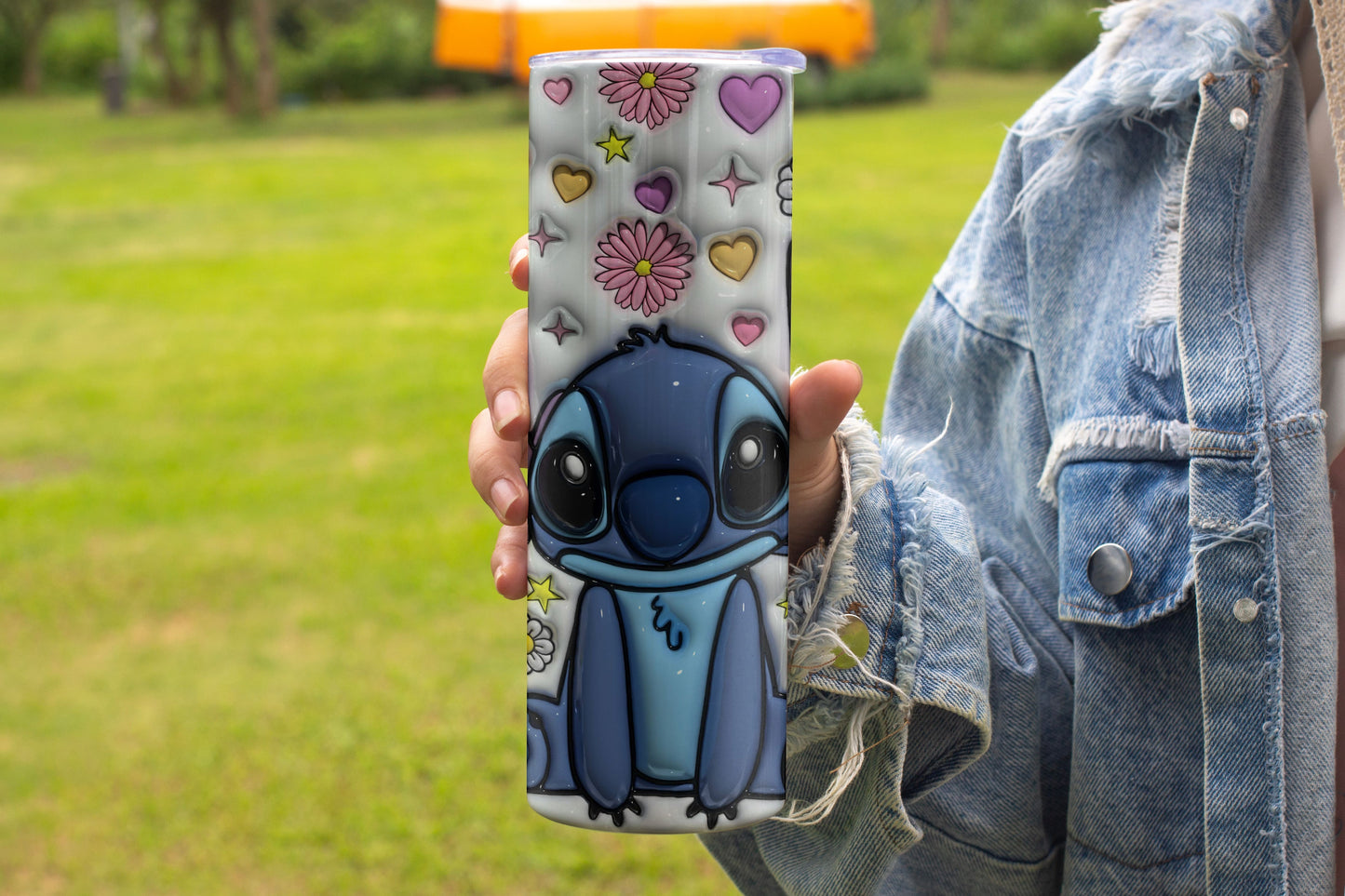 Stitch Themed Stainless Steel Vacuum Insulated Tumblerr