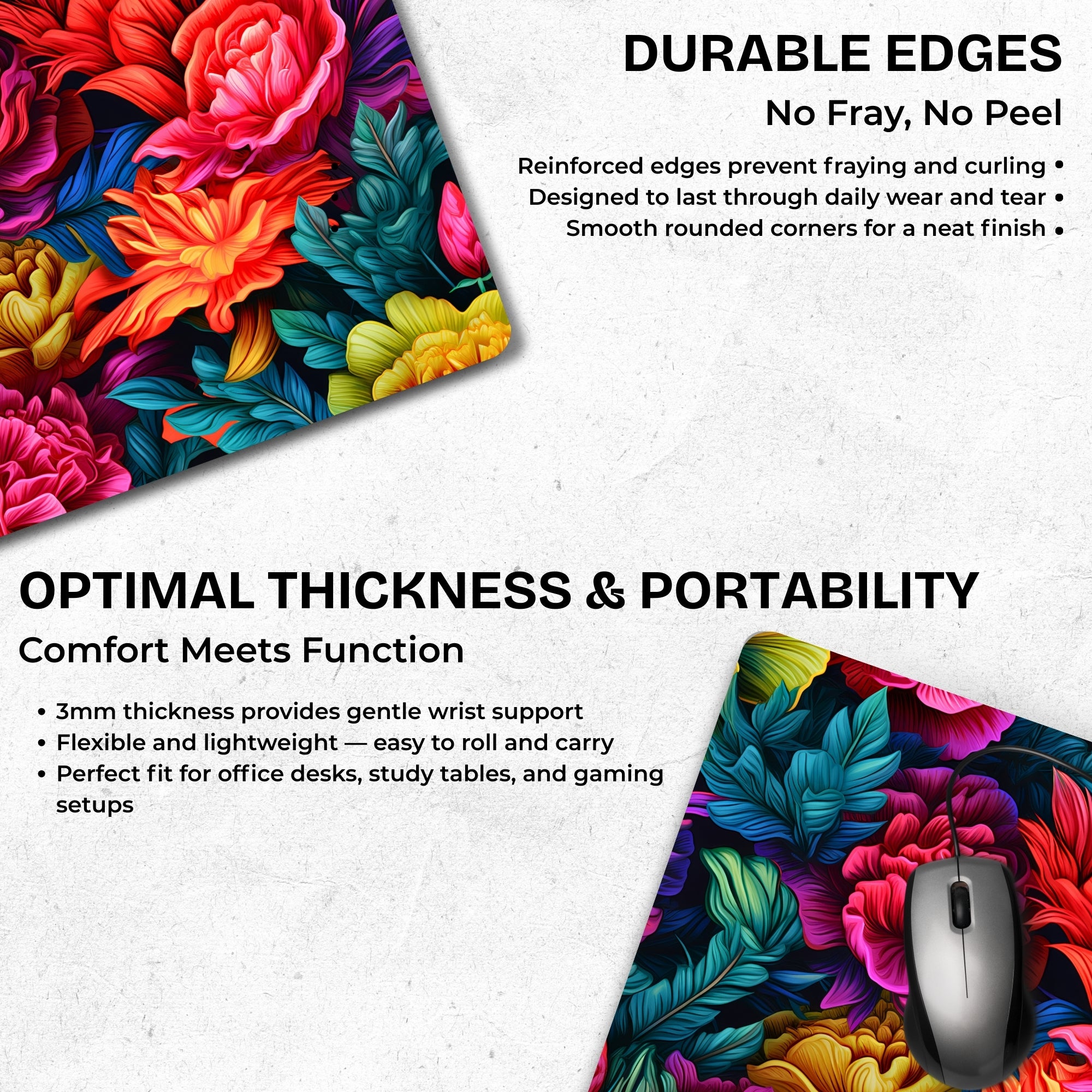 Spring Petals Mouse Pad