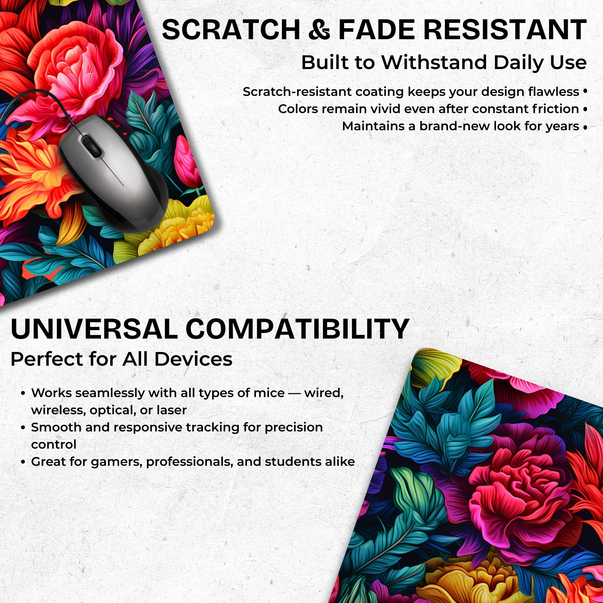 Spring Petals Mouse Pad