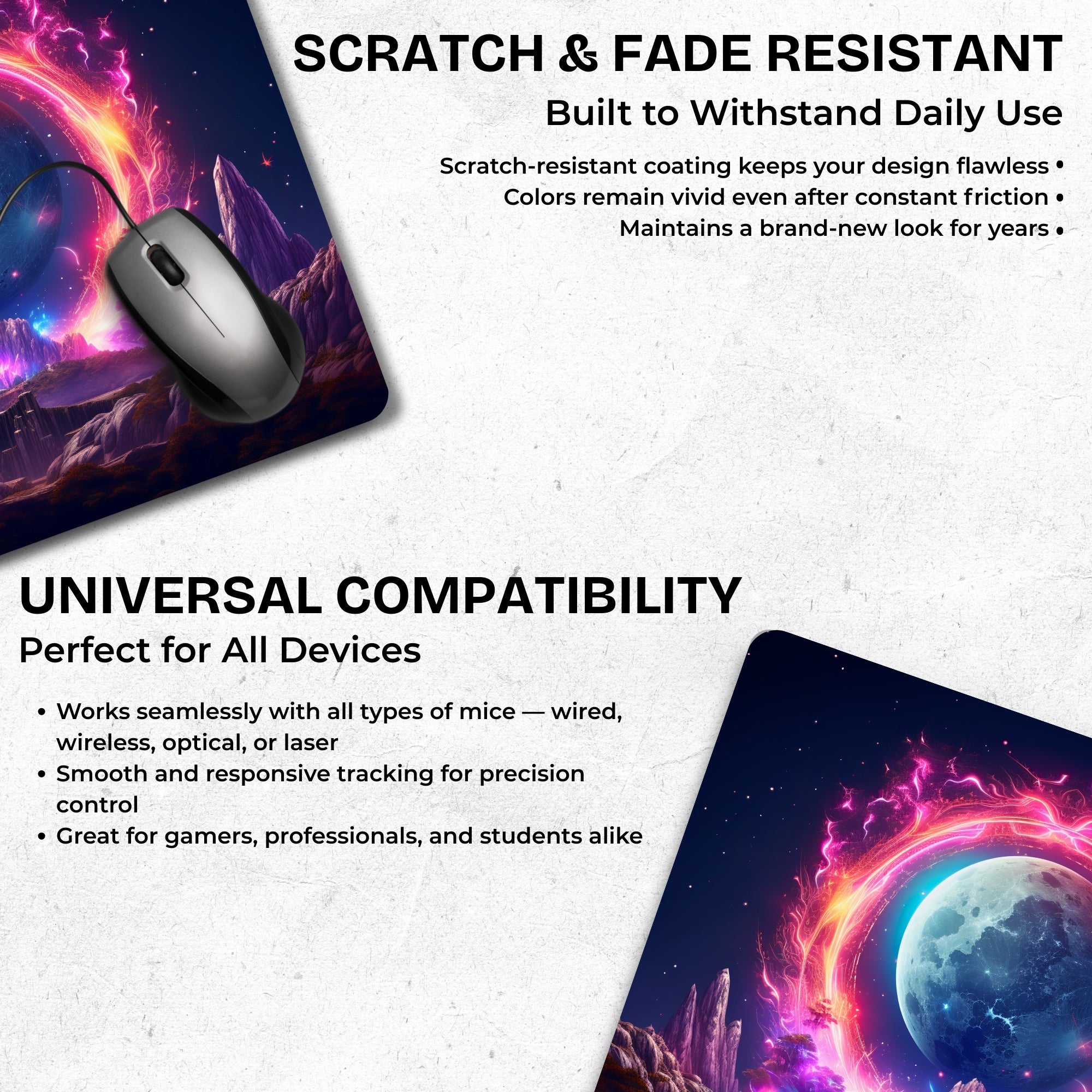Stellar Flux Mouse Pad