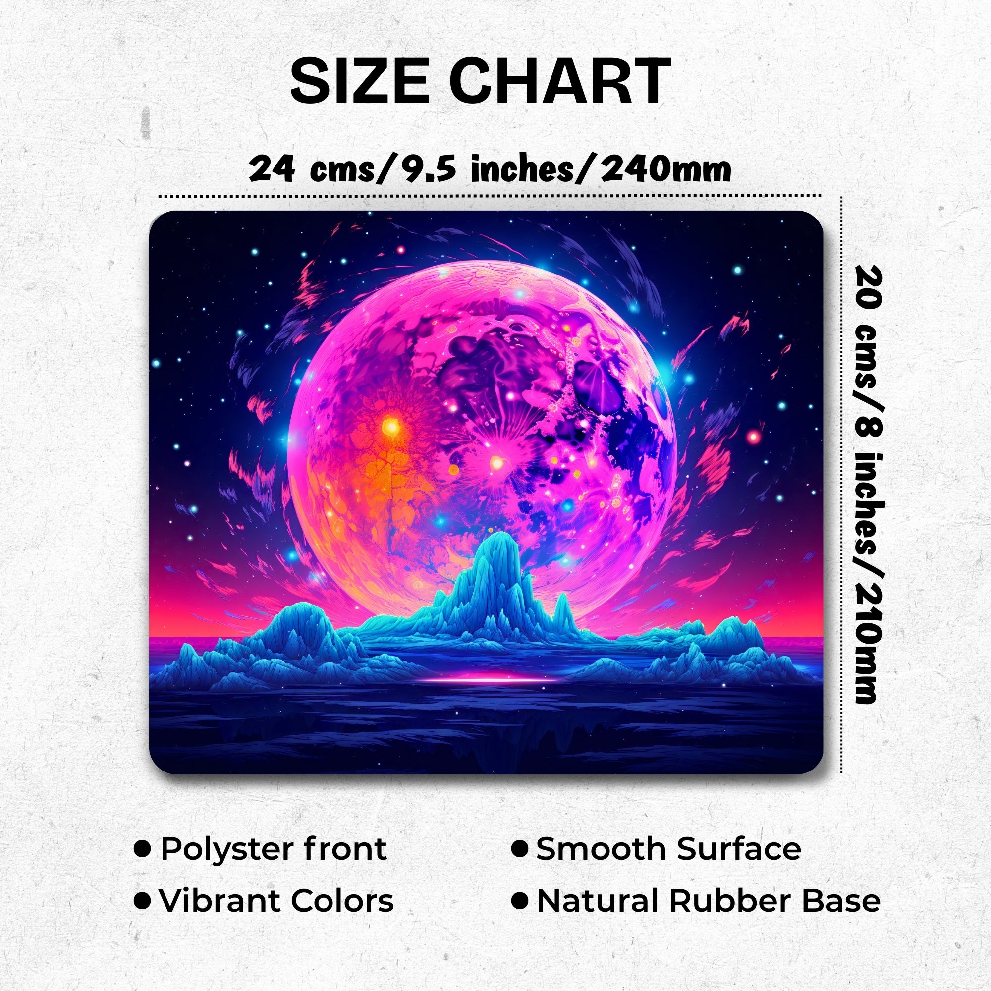 Midnight Glow Mouse Pad