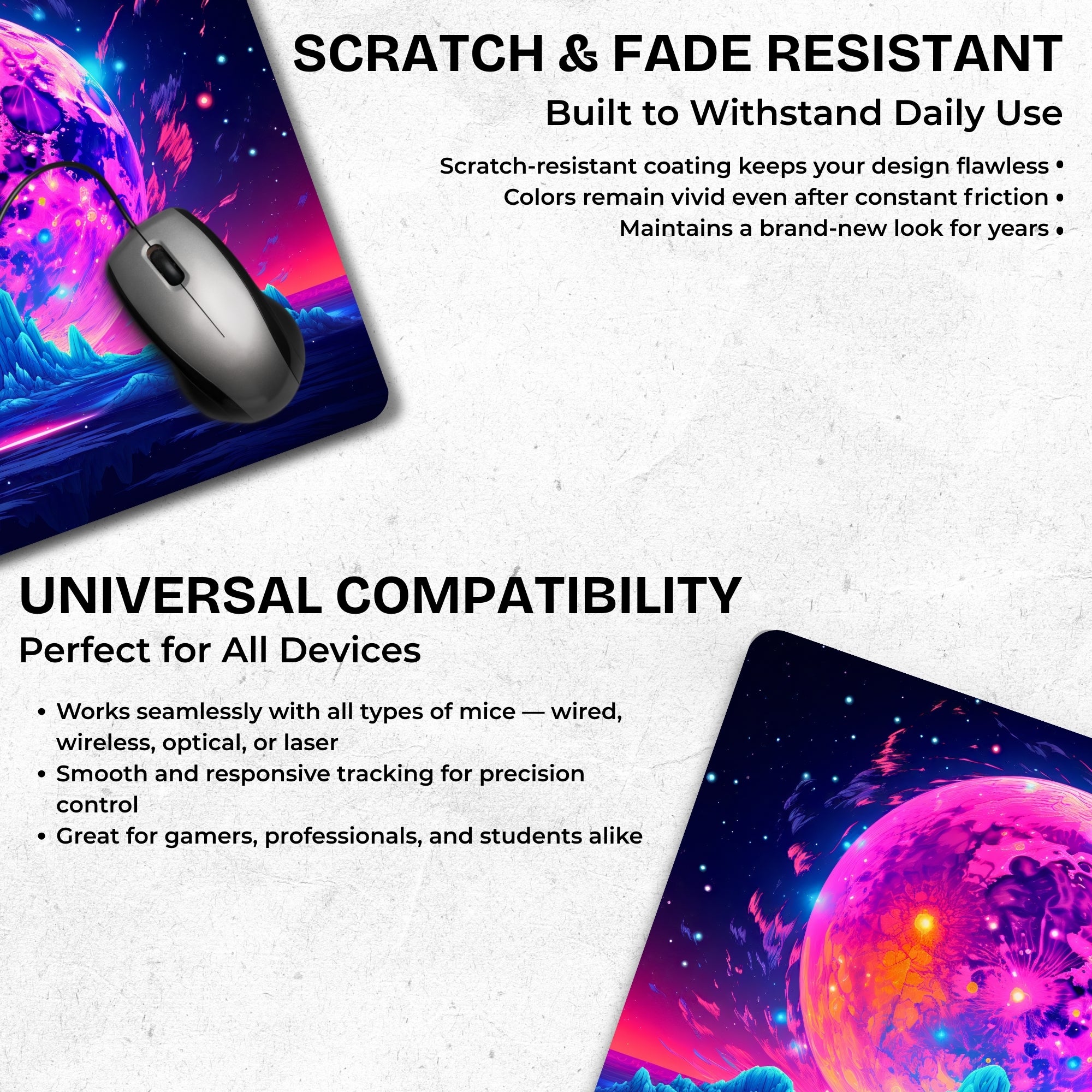 Midnight Glow Mouse Pad