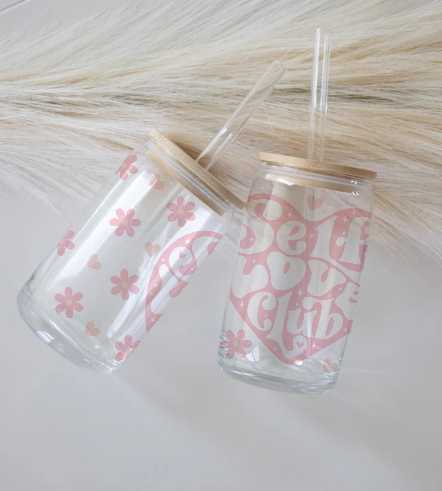 Self Love Club - Glass Tumbler