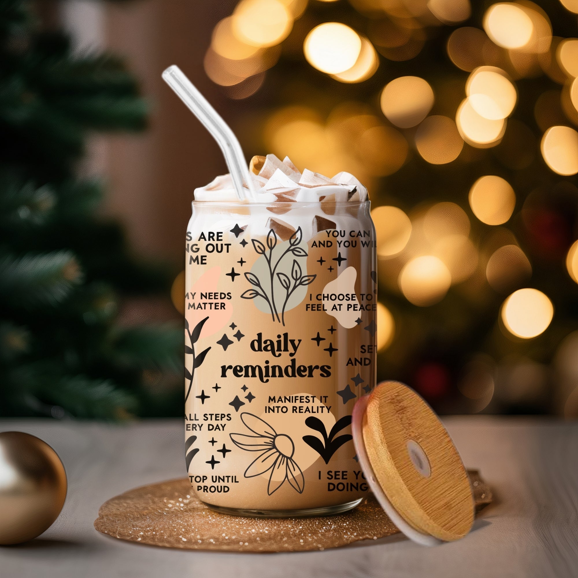 The Self-Love Sips - Glass Tumblers