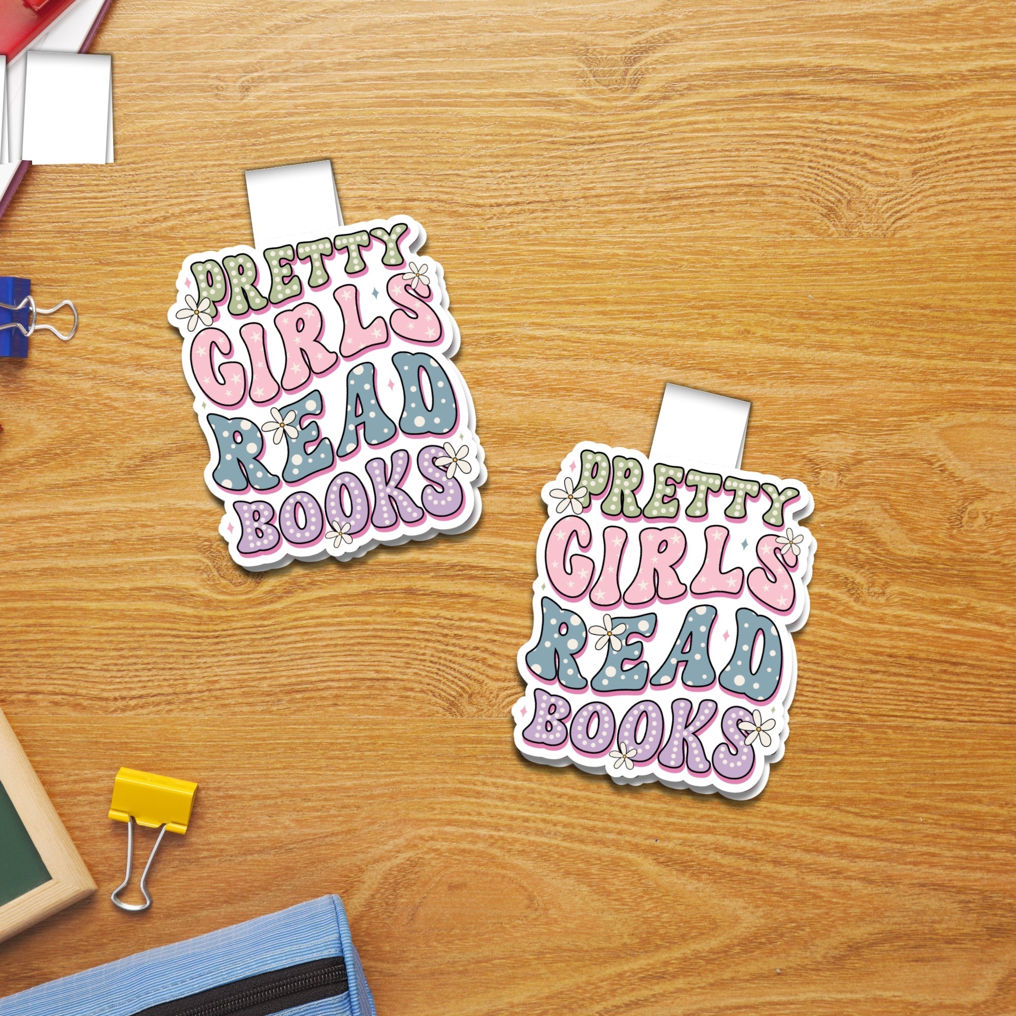 Books & Brews Magnetic Bookmarks