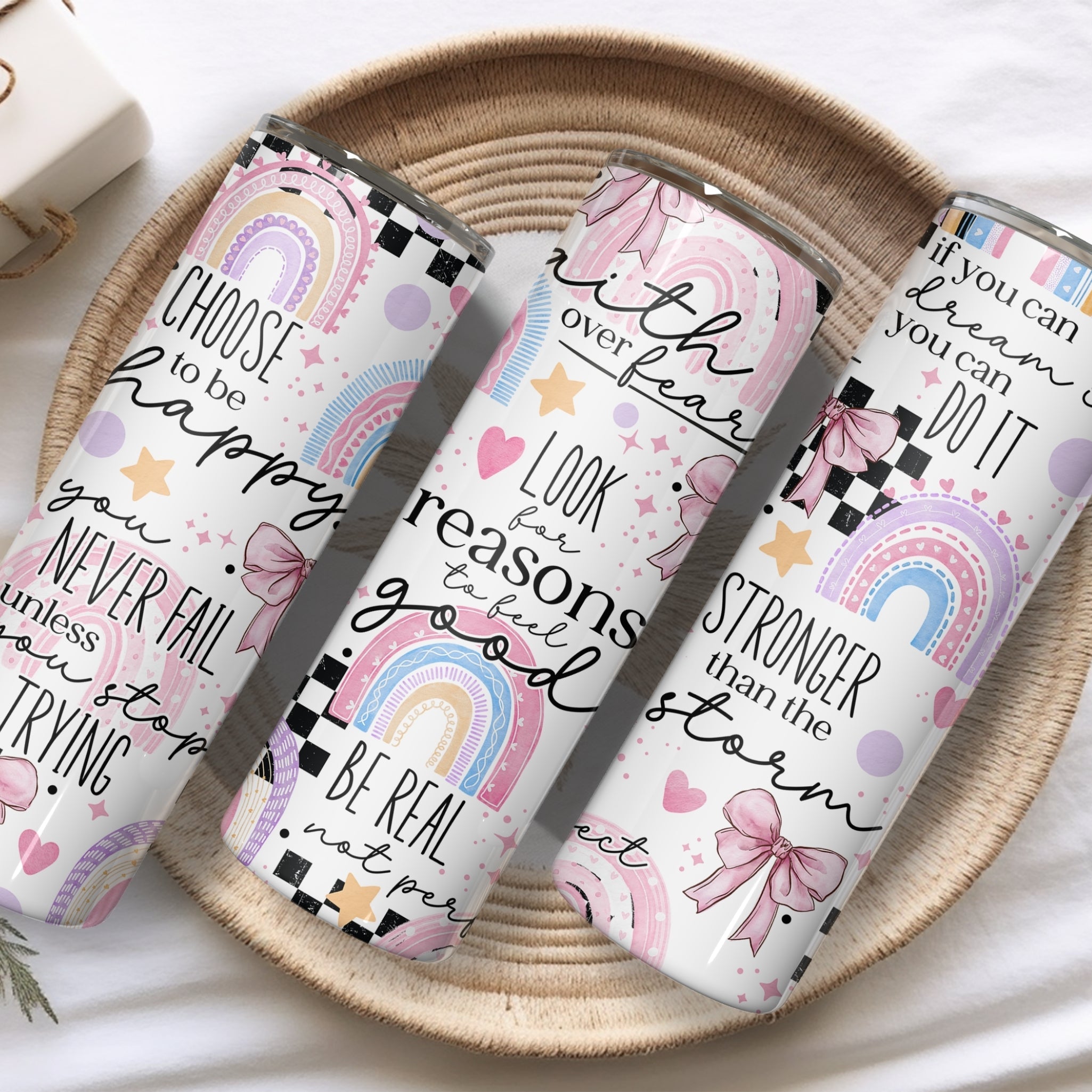 Sips of Self-Love - Stainless Steel Vacuum Insulated Tumbler