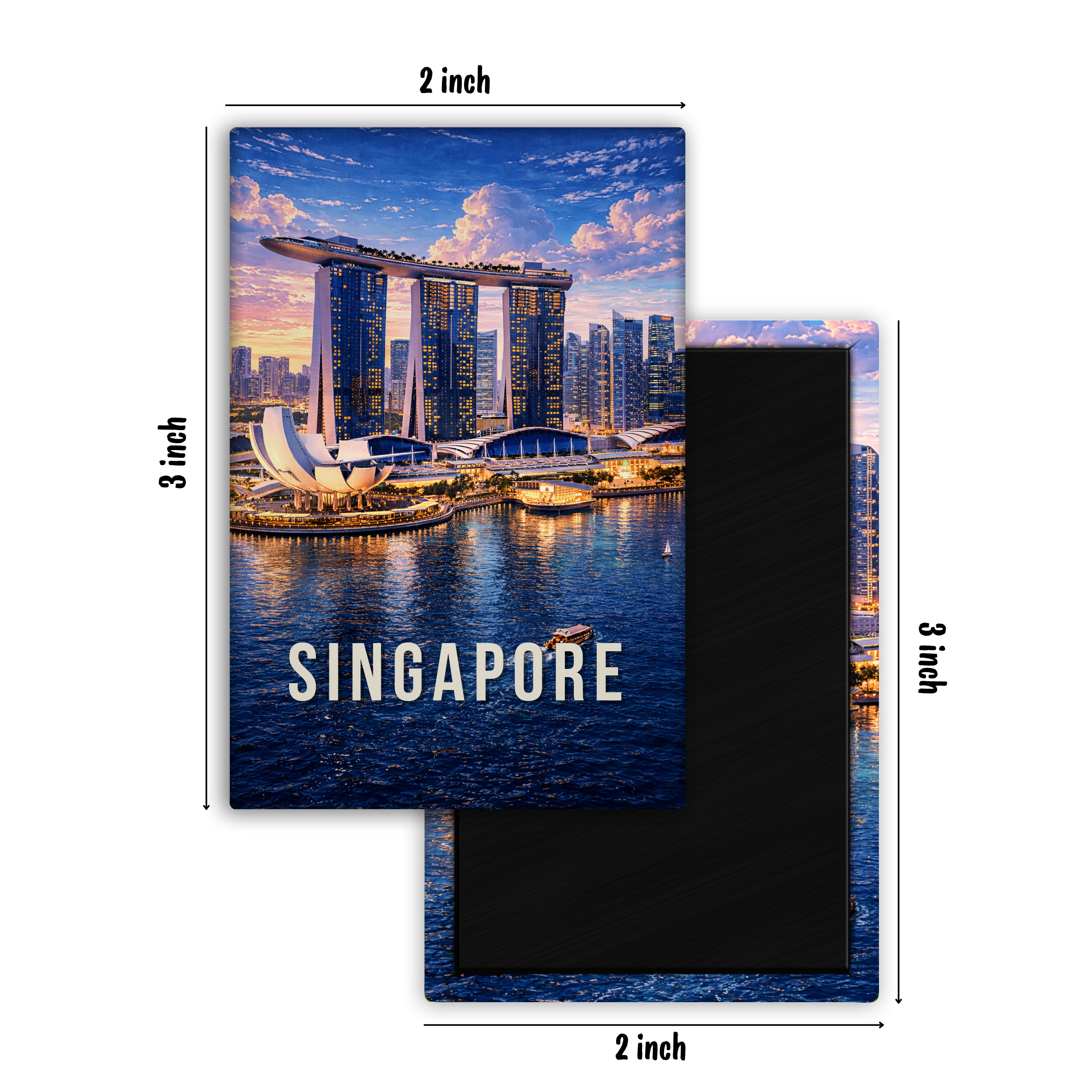 Fridge Tour: Singapore - Fridge Magnet