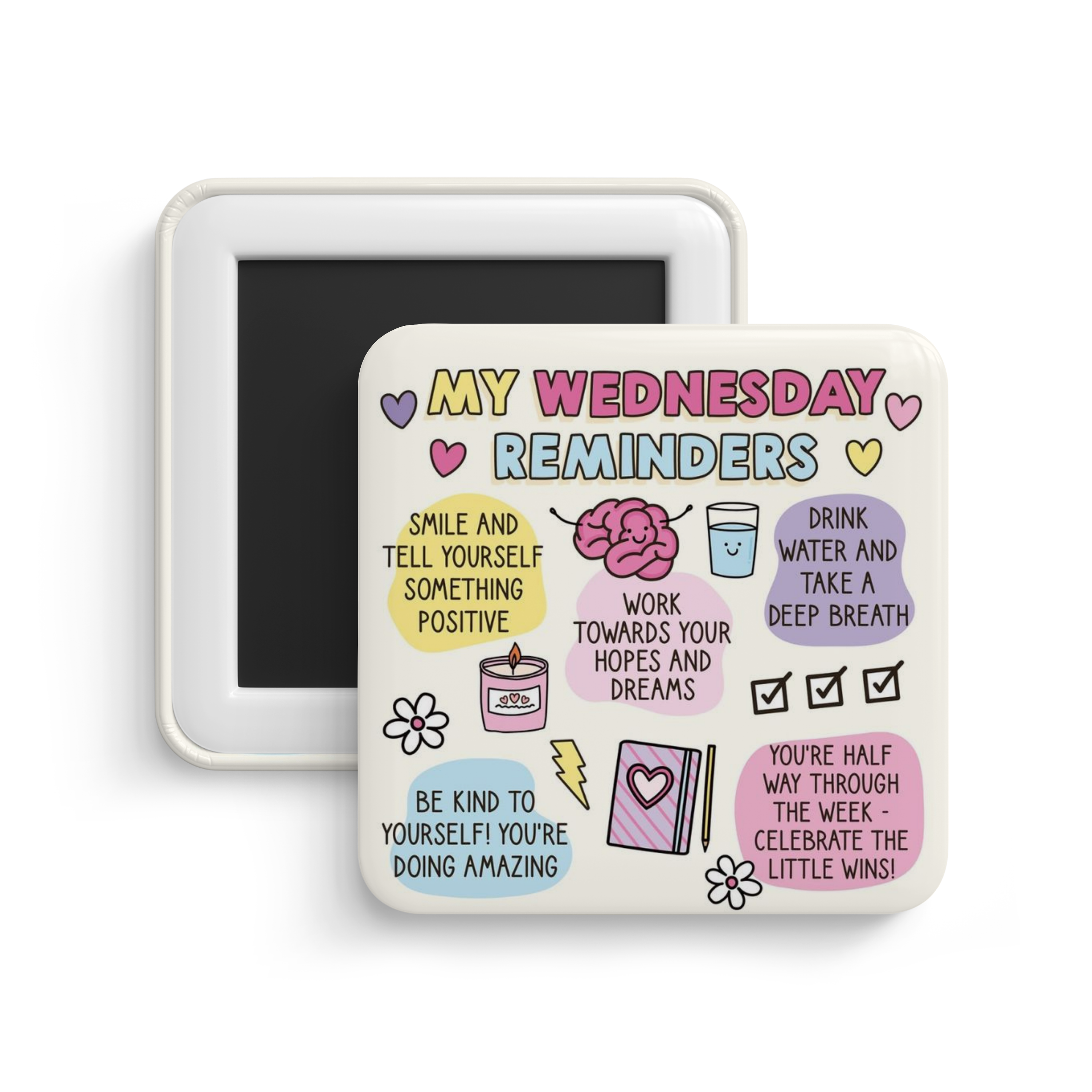 My Wednesday Reminders - Fridge Magnet