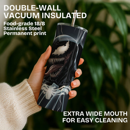 Venom Themed Stainless Steel Vacuum Insulated Tumbler