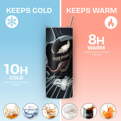 Venom Themed Stainless Steel Vacuum Insulated Tumbler