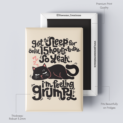 Purr Patrol Cat Fridge Magnet