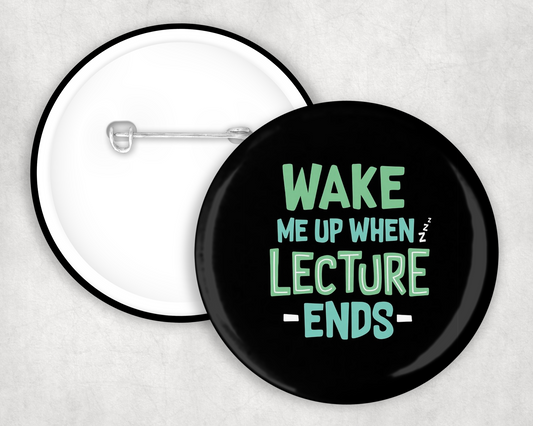 Wake Me Up Button Badge