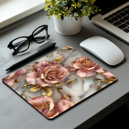 Blush Bloom Mouse Pad