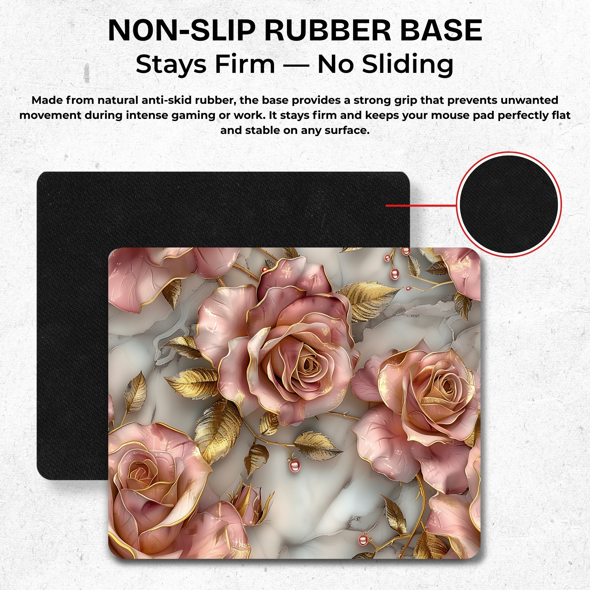 Blush Bloom Mouse Pad