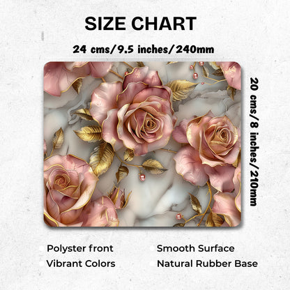 Blush Bloom Mouse Pad