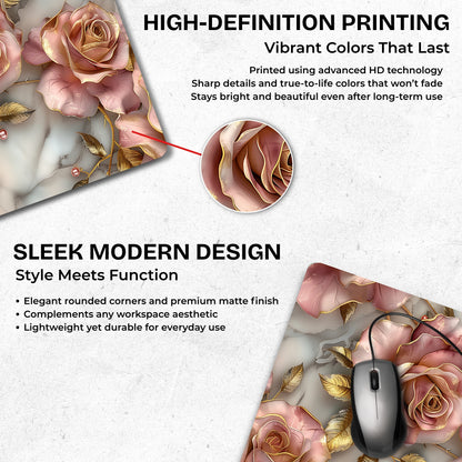 Blush Bloom Mouse Pad