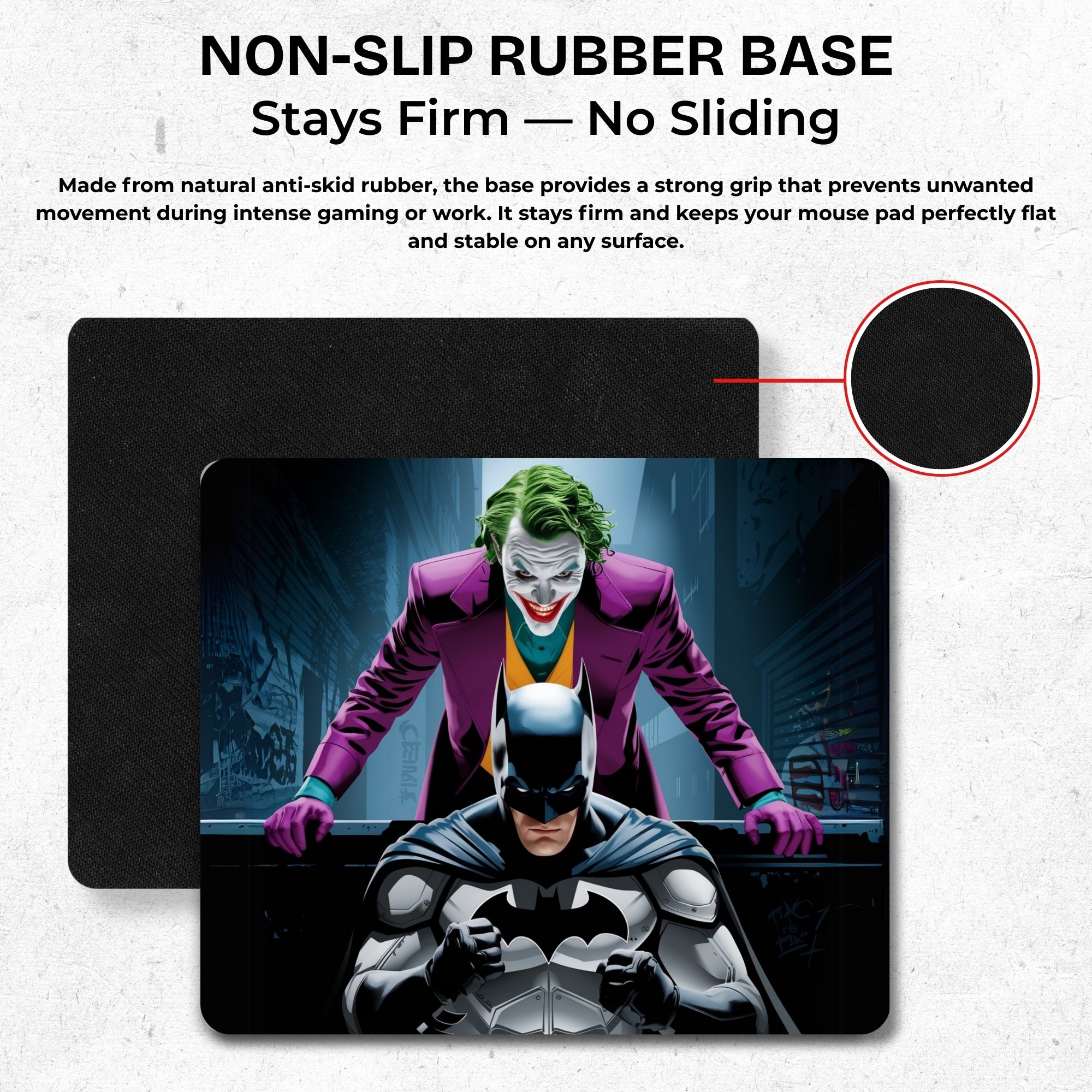 Joker & Batman – Dark Duality Mouse Pad