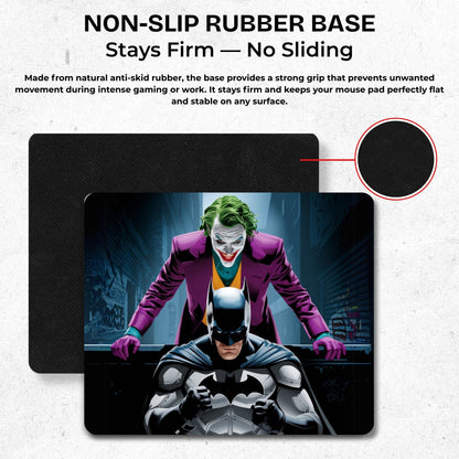Joker & Batman – Dark Duality Mouse Pad