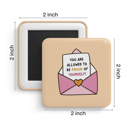 Bold Spirit Fridge Magnet