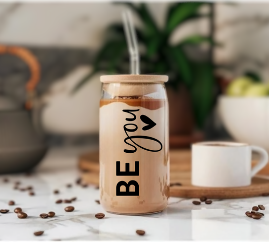 Be You Glass Tumbler