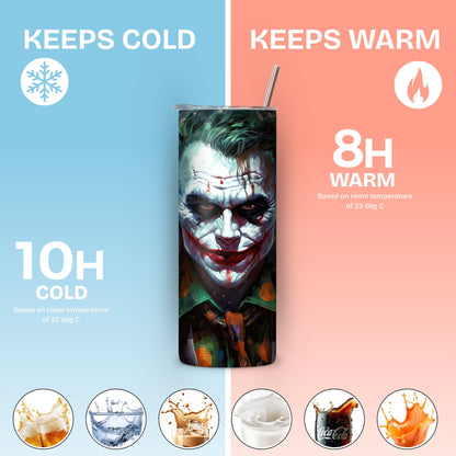 Joker 1  Themed Stainless Steel Vacuum Insulated Tumbler