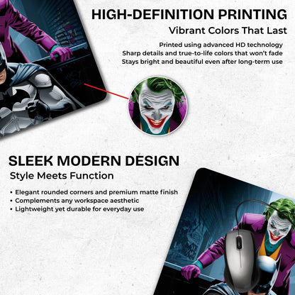 Joker & Batman – Dark Duality Mouse Pad