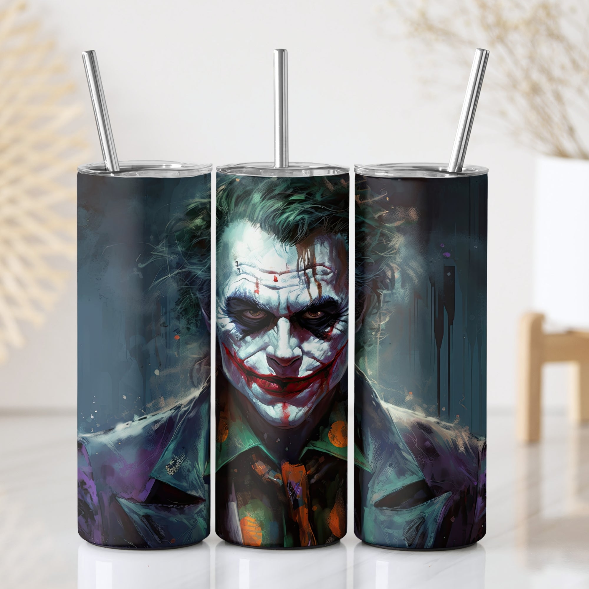 Joker 1  Themed Stainless Steel Vacuum Insulated Tumbler