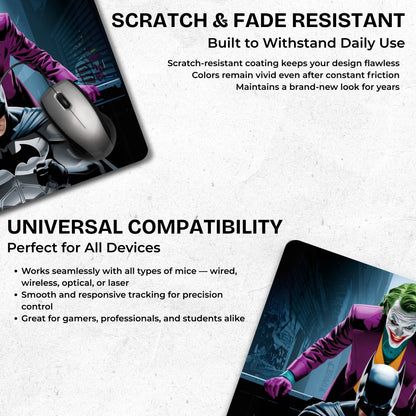 Joker & Batman – Dark Duality Mouse Pad