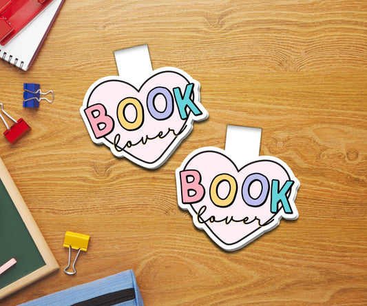Book Lover Magnetic Bookmark