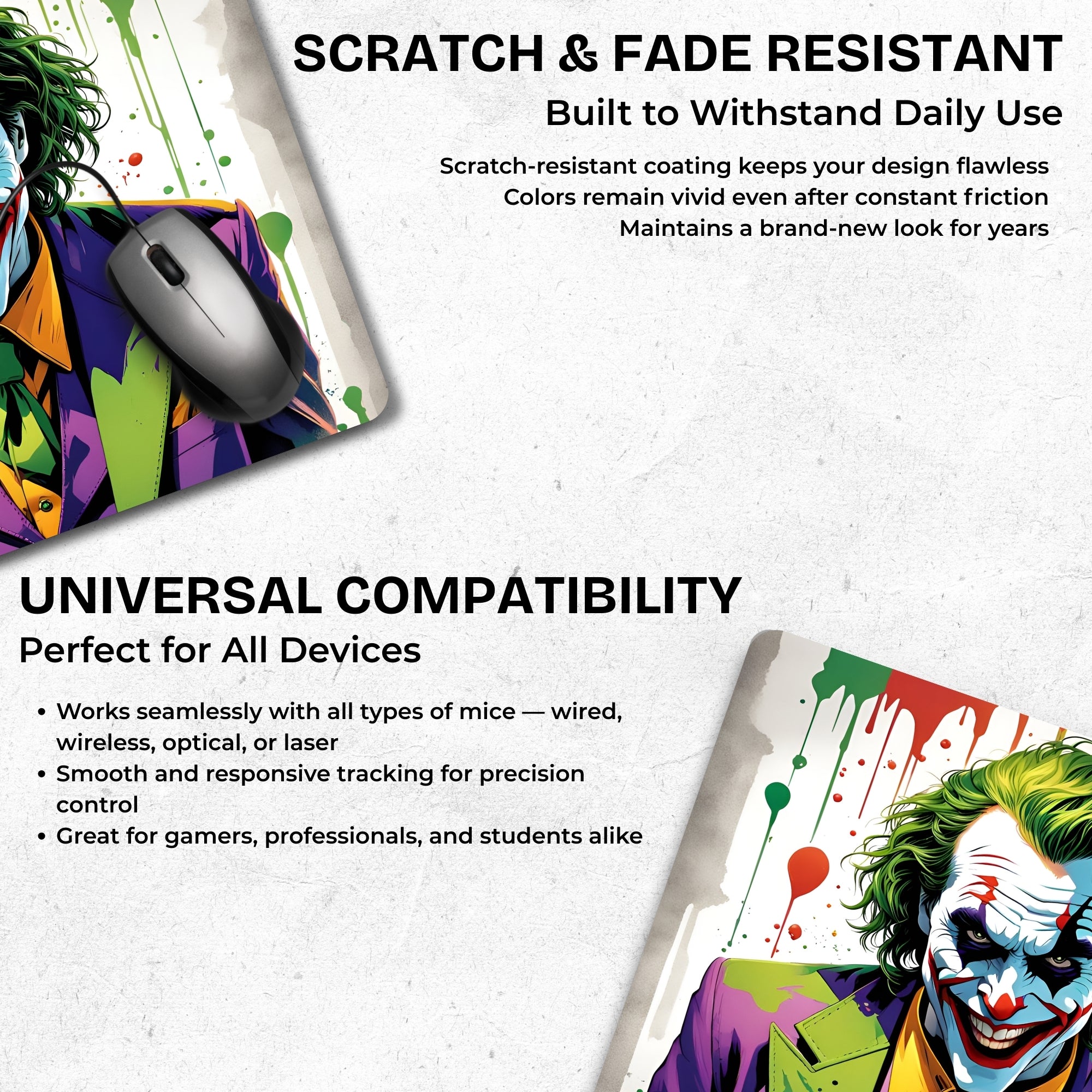 Joker – Dark Laugh Mouse Pad