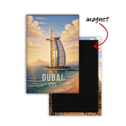 Tales from Dubai, UAE  - Fridge Magnet