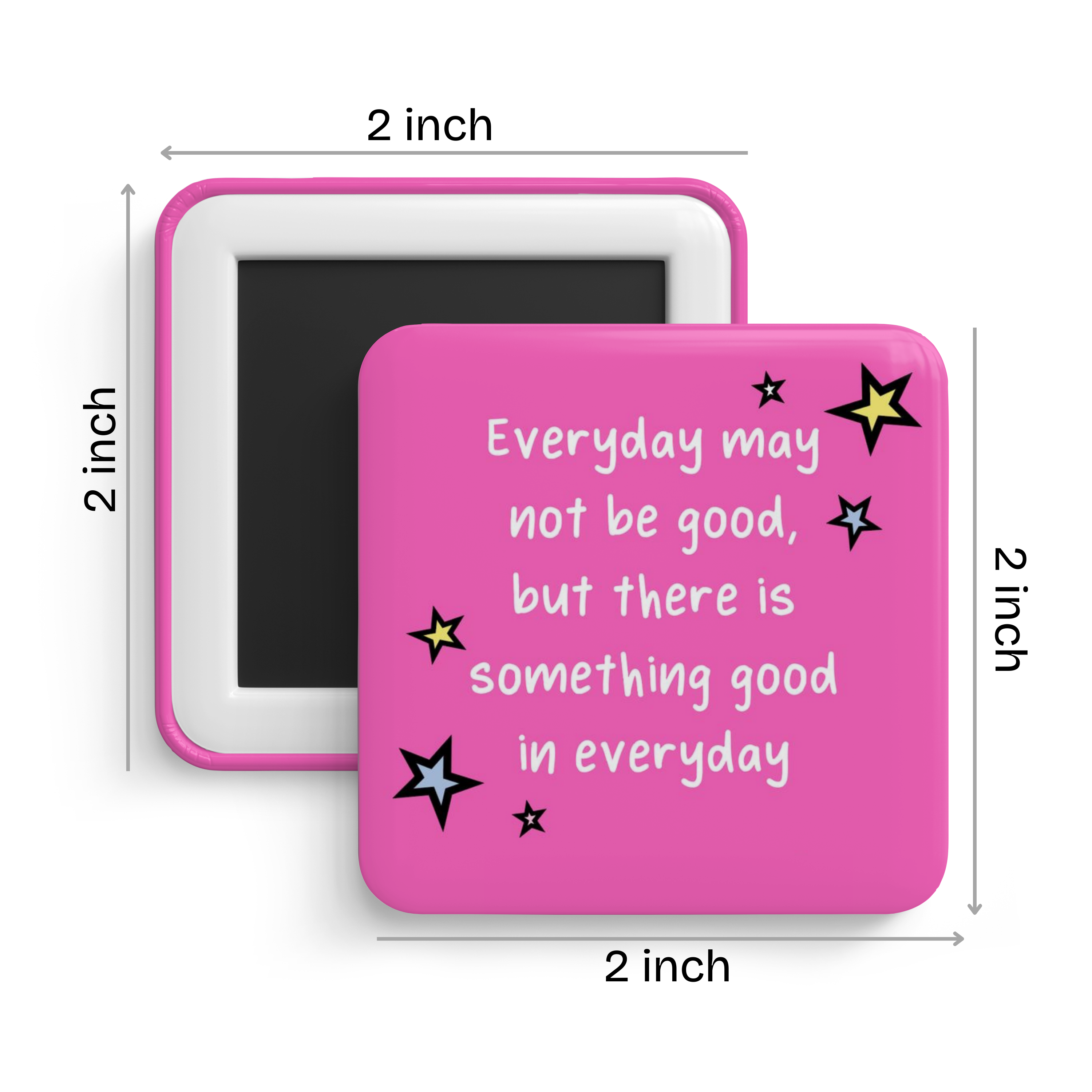 Trust the Timing Fridge Magnet