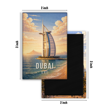 Tales from Dubai, UAE  - Fridge Magnet