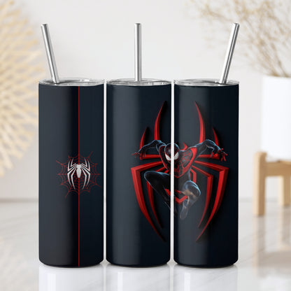 Spider Spiderman Themed Stainless Steel Vacuum Insulated Tumbler