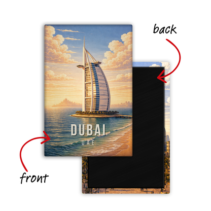 Tales from Dubai, UAE  - Fridge Magnet