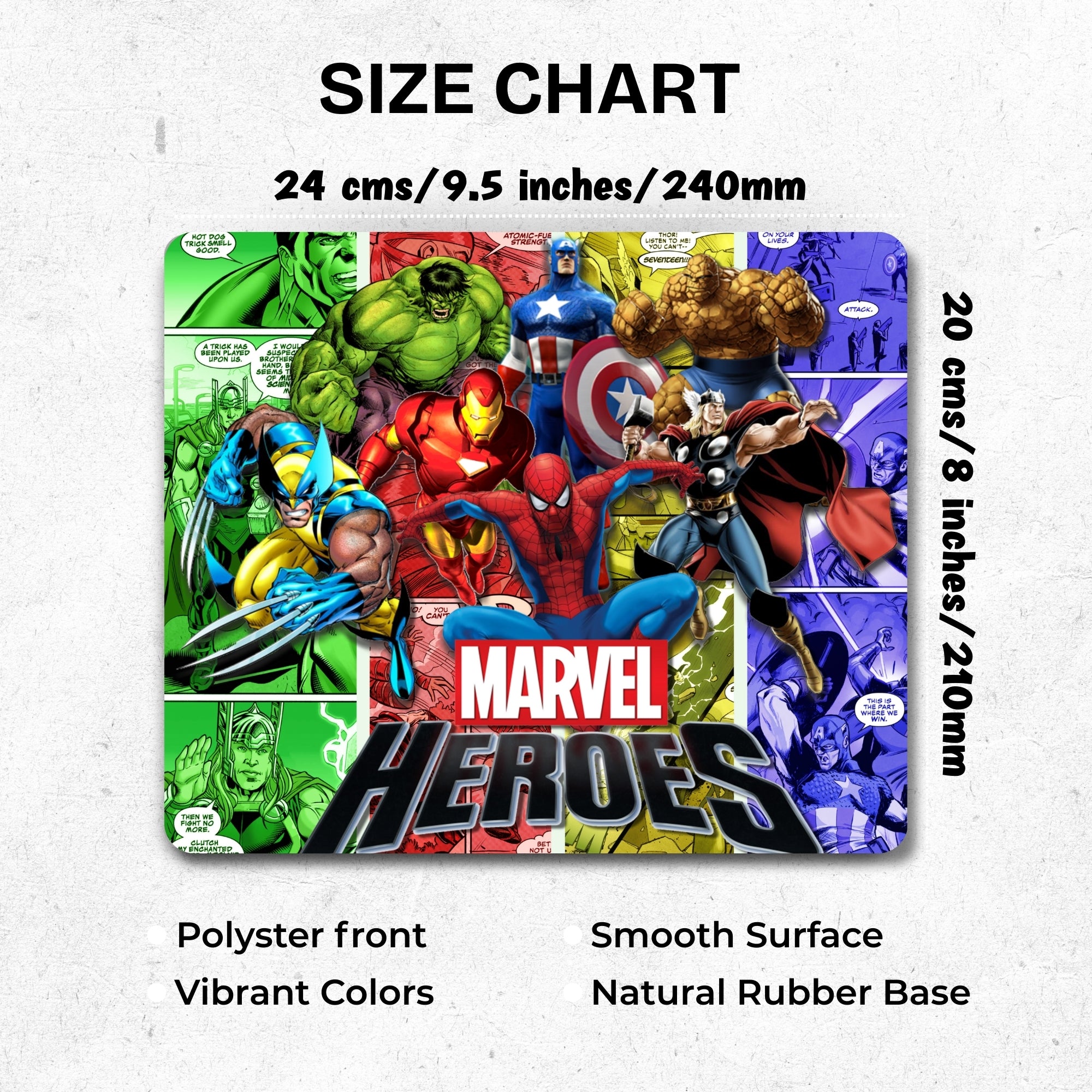 Marvel Heroes – Ultimate Force Mouse Pad