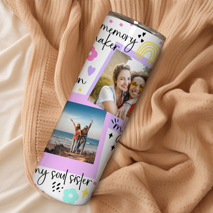 Bestie Photo Personalised Kids Stainless Steel Vacuum Insulated Tumbler
