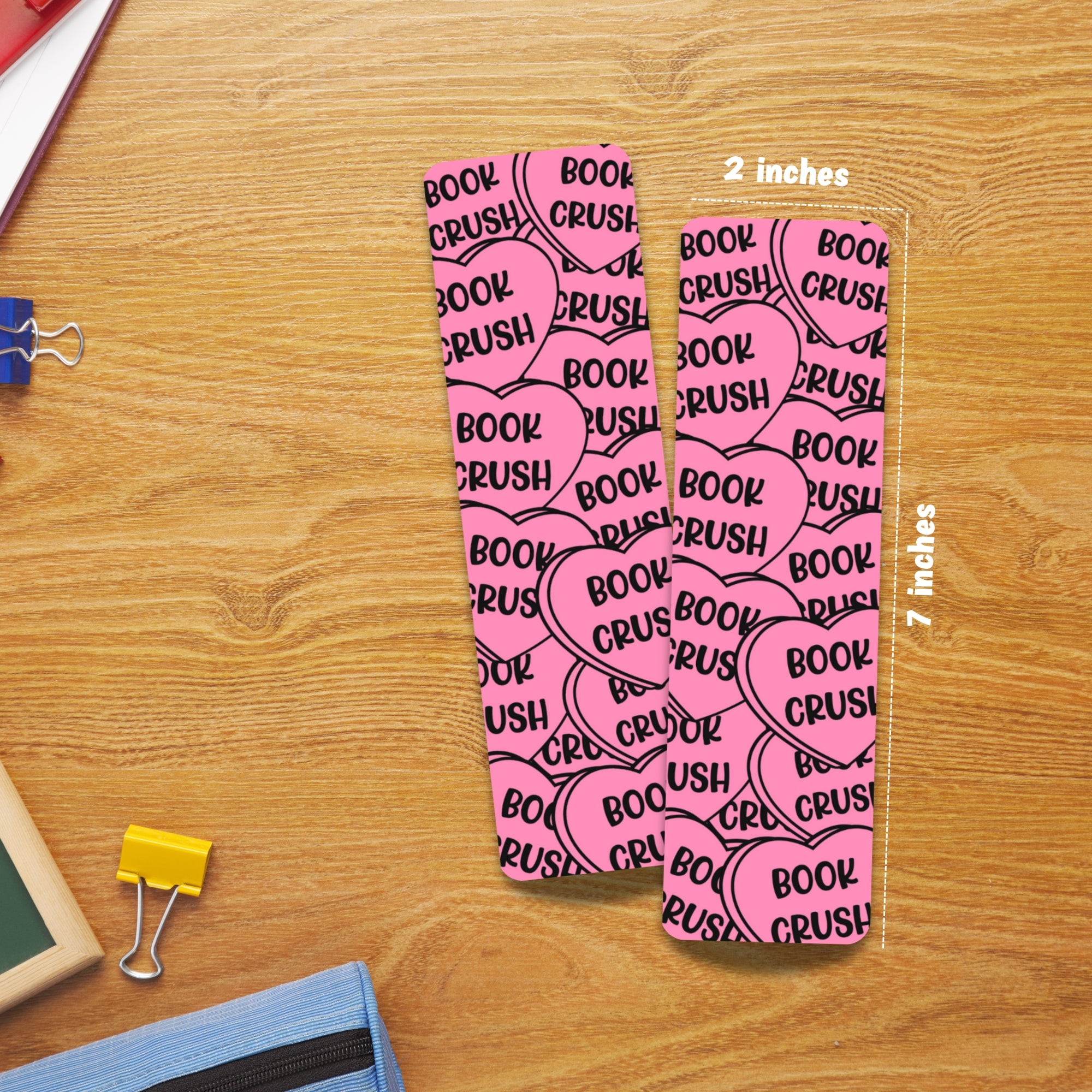 Book Lover Laminated Bookmark
