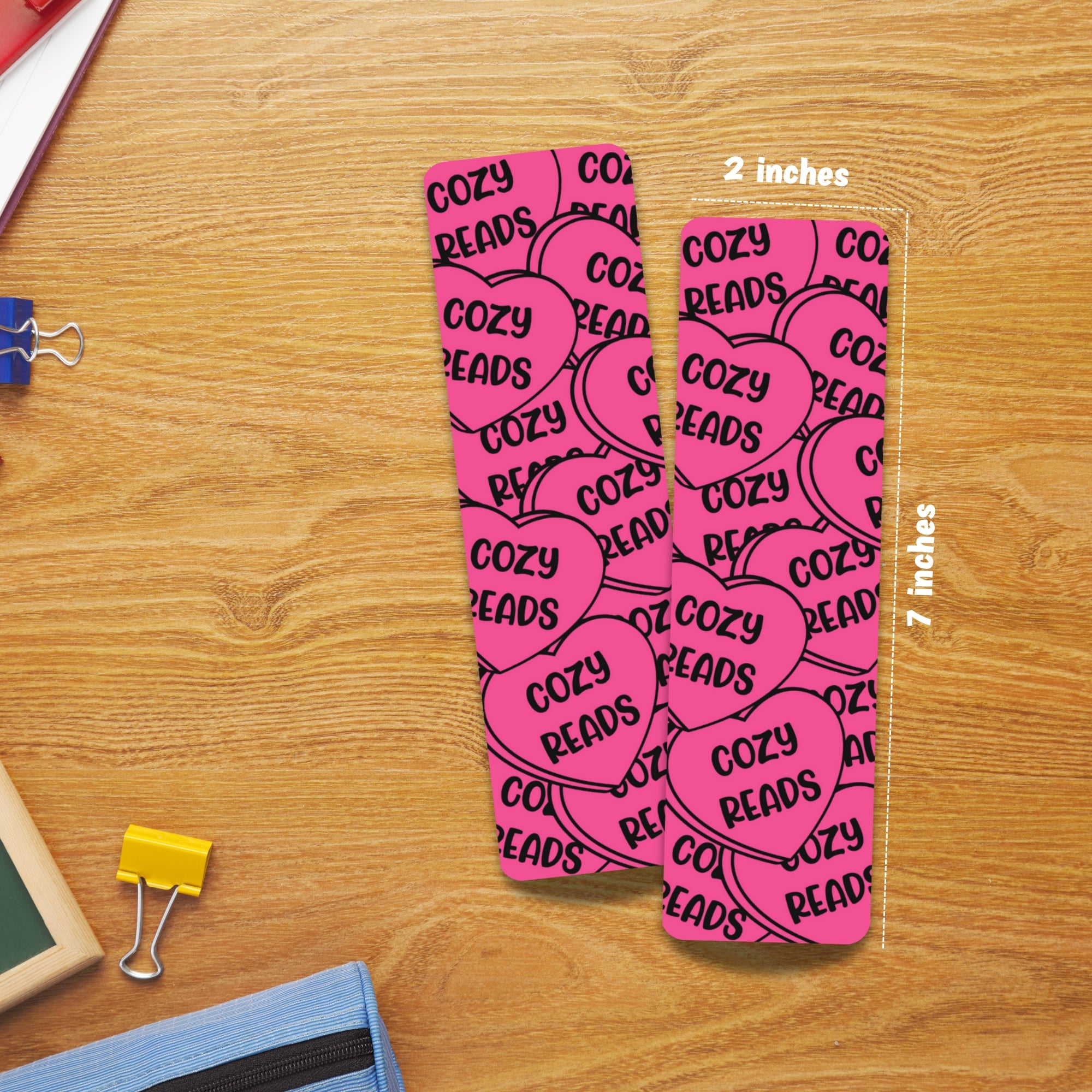 Book Lover Laminated Bookmark