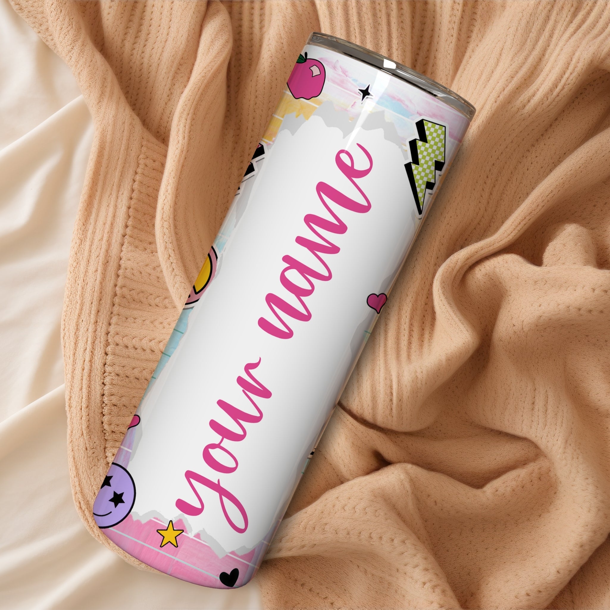 Name Personalised Kids Stainless Steel Vacuum Insulated Tumbler