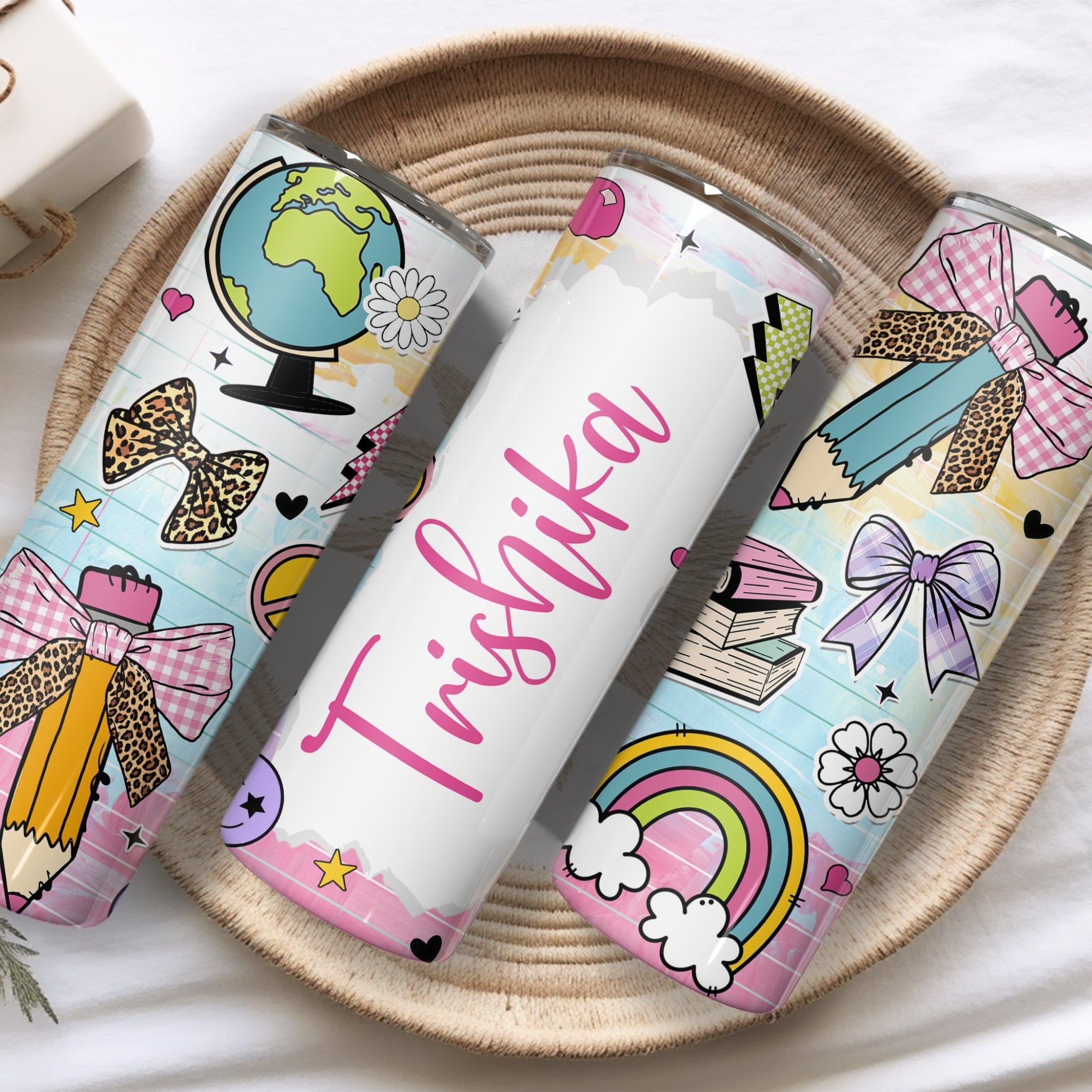 Name Personalised Kids Stainless Steel Vacuum Insulated Tumbler
