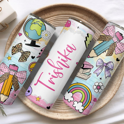 Name Personalised Kids Stainless Steel Vacuum Insulated Tumbler